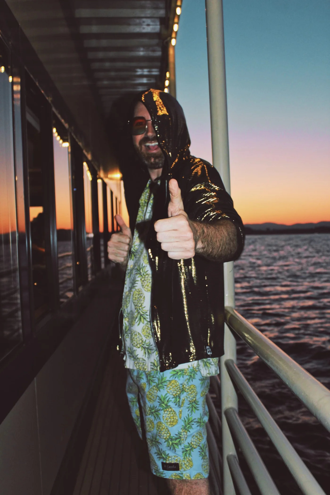 DJ Daymaker performing at the lake